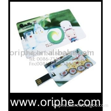 The 2MM Credit Card USB Flash Drive 2.0